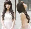 Livraison gratuite ++++ Mode Femmes Coréennes Sexy Cosplay Partie Perruque Pleine Longue Ondulée Perruques Cheveux Nouveau