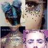 DGL02 Heart Shape Glow in Dark Luminous Face and Body Cosmetic Glitter Sequins Party Make Up Body Carnival Decor8162844