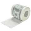 Zzidkd 1Hundred Dollar Bill Tryckt toalettpapper America US Dollars Tissue Novelty Funny 100 TP9213877