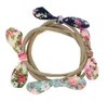 INS 8 colori fascia per bambina design floreale vintage fascia per capelli accessori per capelli per ragazza accessori per bambini