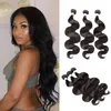 Bella Hair® High Quallity Human Hair 3 Bundles 9A Weaves Natural Color Body Wave Extensions Julienchina