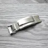 9mm X 9mm New High Quality Stainless Steel Watch Band Strap Buckle Deployment Clasp for Rolex Band271w