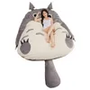 Dorimytrader Pop Anime Totoro Sleeping Bag Мягкий плюш большой мультипликационный кровать Tatami Beanbag Mattres