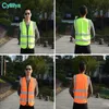 高視認性衣料品安全反射ベストナイト作業セキュリティ交通サイクリング