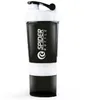 Botella creativa para batido de proteína en polvo, botella mezcladora, hervidor deportivo para Fitness, coctelera de proteínas, botella de agua deportiva