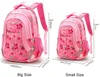 Kids Flower Print School Tassen voor tienerjongens kinderen nylon waterdichte rugzakken voor studenten Bookbag Travel Mochils 5Color 2Size