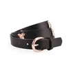 IFENDEI Soft PU Leather Women's Belt Waist Brand Style Belts For Women Insects Bee Designer Strap 2018 New cinturon mujer