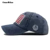 American Flag Baseball Cap Truck Caps pappa hatt snapback hip hop cap hattar män kvinnor rabatt hela274g