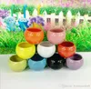 Ceramic Pots Succulents Flower Pot Small Ball Round White Porcelain White Color Mini Creative Free DHL 218