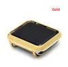 Gold Plated Metal case Bezel Cover Compatible with Apple Watch 38mm 42mm Series 3 2 1 Non Ceramic Edition