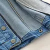 Bebé Jeans Chaqueta Niñas Niños Primavera Niños Sudaderas Con Capucha Abrigo Denim Manga Larga Prendas De Abrigo Niños Cazadora