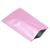 100 Pz / lotto 10x15 cm Colorato Mylar Foil Heat Seal Bag per caffè Tè Food Grade Storage Pouch Vacuum Foglio di alluminio Heat Seal Packa2679