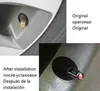 Caps de válvula de pneu de adesivo automático de estilo de carros para a válvula de ar da roda de segurança Tampa da haste da válvula de ar para Mercedes-3525746