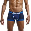 Sexy Men Engraçado Cueca Boxer Shorts Troncos Mens Algodão Respirável Cueca Boxers Pênis Bolsa U Homem Convexo Cuecas Masculino Boxer