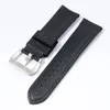 22mm 24mm 26mm 26mm de tecido de nylon de alta qualidade Bandas de vigia preta de lona preta para Pamerai Watch Strap Band Men039s Wrist Watch Bracelet7486511