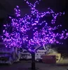 1.5m 1.8m 2mの光沢のあるLEDの桜のクリスマスツリーの照明防水庭園の風景の装飾ランプの結婚式のパーティーのクリスマス