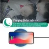 Hızlı Kablosuz Şarj, Wofalo 10 W Jean Kumaş Qi Kablosuz Şarj Hızlı Şarj Pad iPhone X / iPhone 8/8 Artı, Samsung Gal