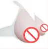 Free shipping ,new arrival silicone cleavage fake breast form for shemale sexy boobs and crossdresser 600g A/B cup,silicone brea