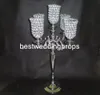 Partihandel Vase för Centerpiece Bröllopsdekoration Guld / Sliver Trumpet Flower Vase Tall Floral Stand Best00025