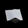 8*12cm 4 Colored Matte Mylar Packing Pouch Aluminum Foil Top Zip Lock Packing Bags Coffee Pearl Package Bag Capsule Storage 200pcs/Lot