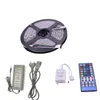 12 Volt LED RGBW RGBWW Light Strip Lamp 5 Meter SMD 5050 60L/M with 40Key Remote Controller 6A AC 110V 220V to DC 12V Power Supply