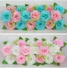 Wedding Flower Arch Flower Corners Court Row Row Row Flower Artificial Roses