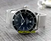 Cheap New Super Ocean Heritage AB201016 C960 154A quadrante blu asiatico 2813 orologio automatico da uomo con lunetta in ceramica cinturino in maglia di acciaio Nuovo Watc261I