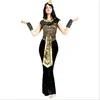 Forntida Egypten egyptiska farao Cleopatra Prince Princess Costume For Women Men Halloween Cosplay Costume Clothing Egyptian Adult1263y