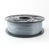 Freeshipping Silver PLA 3D-filament 1,75 1 kg plafilament 3d pennplast för 3D-skrivartillbehör