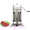 Qihang_top commercial Sausage Filler stuffer 3L Manual Sausage Maker Vertical portable meat extruder stainless steel filling machine