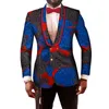 2019 Nuovi uomini Moda Africa Abiti formali Giacche con intaglio Cappotto Top Abbigliamento africano WYN201