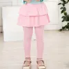 Girls Leggings Fake two pieces Skirt Pants Autumn Spring Baby Leggings Boutique kids Clothes Children Trousers Tights 7 colors M1040