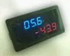 Freeshipping DC 200 V +/- 100a Cyfrowy LED Voltmeter AMMETER Monitor rozładowania ładowania Panel słoneczny Bateria Podwójny napięcie napięcia Tester