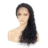 360 Full Lace Human Hair Wig Pre Plocked With Baby Hair Brazilian Deep Wave Lace Paryk för Kvinnor Brasiliansk Virgin Hair Wig