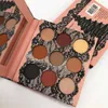 9 Kolory Matte Eyeshadow Paleta Wędzone Eye Shadows Wodoodporne Kosmetyki Beauty Eye Pigment Proszek Makijaż Narzędzia