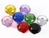 30mm Diamond Crystal Glass Door Knobs Drawer Cabinet Furniture Handle Knob Screw Furniture Accessories Free shipping