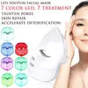 LED Light PDT Photon Therapie Huidverzorging Verjonging Gezichtsmasker Massage Spa Rimpel Verwijdering 7 Kleuren