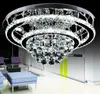 Modern Luxurious Generous Brilliant Stainless Steel LED Crystal Chandeliers Ceiling LightS Fixture Pendant Lamps Intelligent Remote Control