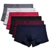 Givanildo 6pc / lot boxers shorts män underkläder gay les boxeurs män ropa interiör kardande tyger xxxl stor bookserzy y816