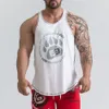 2018 Varumärke Kläder Fitness Tank Topp Män Casual Bodybuilding Muskelskjorta Gym Undershirt Fashion Högkvalitativa Workout Singlets 6 Färg