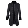 Prince Coat Steampunk Medioevo uomo Goth Coat Overcoat Full Sleeve Keep Warm Wind Costumi lunghi Cappotti Halloween cosplay