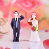 Telephone Couple Figurines Miniatures Novelty Items Fairy Garden Ornament Home Wedding Decoration Terrariums Resin Crafts Toy