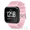 Bracelet en Silicone respirant pour Fitbit Versa 2/1/Lite, bracelets de montre intelligents, en TPU, conception Unique