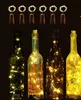 LED bakır lamba tel şarap şişesi mantar pili ile çalıştırılan mikro peri ip ışıkları ışıltı parti malzemeleri düğün noum gece kulübü bar dekorasyon
