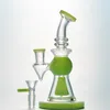 Partihandel Heady Glas Bongs Hookahs Duschhuvud PERC Vattenrör Pyramid Design Oil DAB Riggar med skål XL275