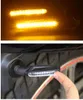 Pampsee 2 pieces Motorcycle Turn Signal Light Flexible 12 LED Turn Signals Indicators Universal Blinkers Flashers MSX125