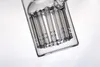 アッシュキャッチャーガラス喫煙ボングアームツリーパーカフッカーダブリグ色の水道パイプ13.5cmの高さ喫煙パイプ18mmジョイント