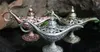 Fairy Tale Aladdin Magic Lamp Thurible Vintage Censer Creative Metal Aroma Quemador Multi Color Incense Burners Nuevo llega 11jc ZB