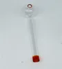 手芸パイレックスガラスオイルバーナーパイプ小型喫煙ハンドルスプーンチューブタバコパイプヘビーボングリグ