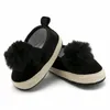 Menino recém-nascido menina sapatos de bebê mocassins moda moccs sapatos toddler infantil bonito pompom primeiros caminhantes franja botas soladas suaves